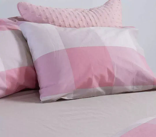 Nef-Nef Homeware Casual Σετ Υπέρδιπλο 3τμχ 170x270+35εκ. με Λάστιχο 3