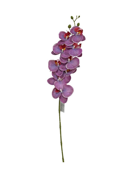 Κλαδί Ορχιδέα Foam 90cm Πορτοκαλί 25180 Κωδ.16366