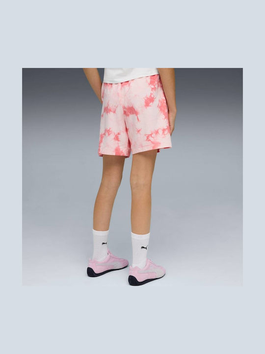 PUMA Αθλητικό Παιδικό Σορτς/Βερμούδα Ess Ess Atomic Pink