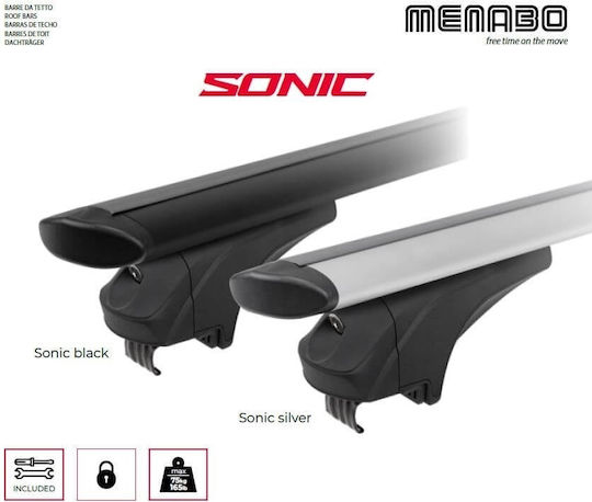 Menabo Sonic Bare Transversale Argintii XL BMW Seria 2 F46 Gran Tourer 2015+