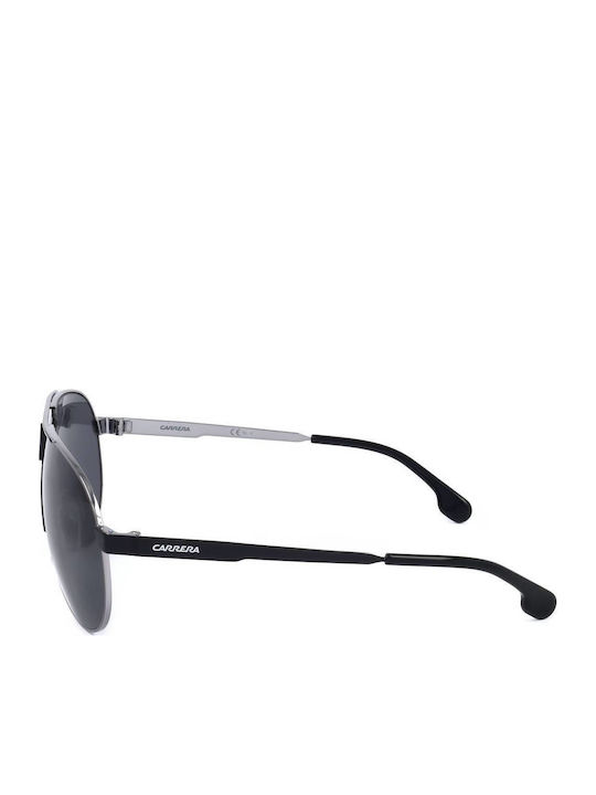 Carrera Men's Sunglasses with Black Metallic Frame and Grey Lens 1005/S TI7/IR