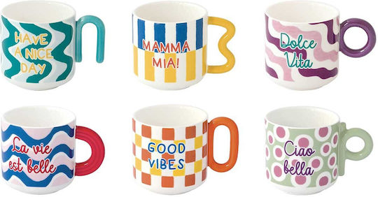 Marva Kaffee Tassen Set 6 Stück