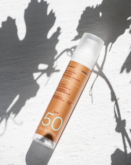 Korres Cremă de Față cu Protecție Solară cu Strugure Roșu SPF50 50ml