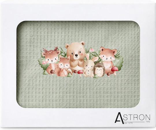 Astron Italy Cot Blanket 110x140cm