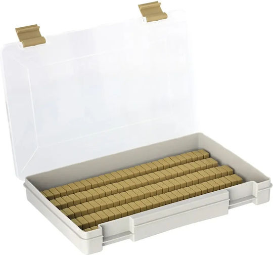 Westin W3 Jig Box 135 Slots 27.4x18x4cm M Grey Clear