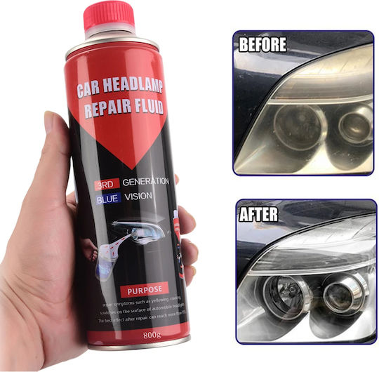 Professional Replacement Liquid Headlight Defogging Lamp 800gr Red Blue Vision 3rd Generation Tc-381
