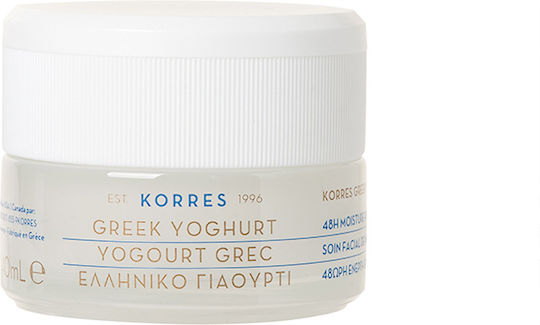 Korres Greek Yoghurt Probiotic Quench 48ωρη Κρέμα Προσώπου Νυκτός για Ενυδάτωση & Ανάπλαση με Υαλουρονικό Οξύ & Βιταμίνη C 40ml