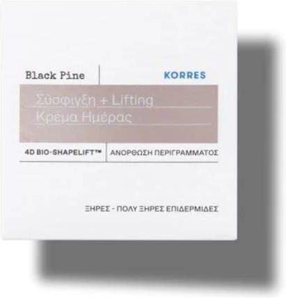 Korres Schwarze Kiefer 4D Reich Creme Gesicht Tag 40ml