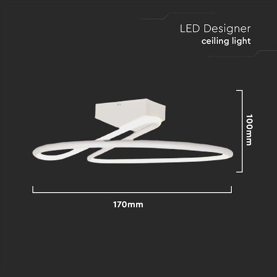 V-TAC Panou LED 24W Cu Lumină Alb Natural 4000K