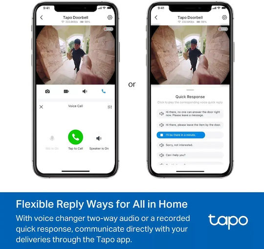 TP-LINK Tapo D235 Tapo D235 Σετ Θυροτηλεόρασης