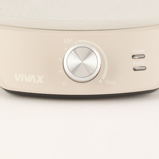 Aparat de Făcut Clătite Vivax Pm-1200s Placă 30 Cm 1200 W Putere Bej Lunar Multicolor