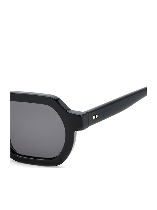 Prive Revaux Unisex Sunglasses with Black Horn-Rimmed Frame and Black Lens PR3008/G/S 807/IR
