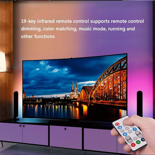 Smart Διακοσμητικό Φωτιστικό Smart LED RGB Μπάρα