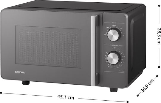 Sencor Microwave Oven with Grill 20l Black