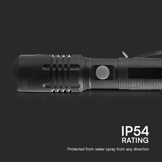 V-TAC Lanternă LED Reîncărcabilă IP54 cu Luminozitate Maximă 1000 Lumen