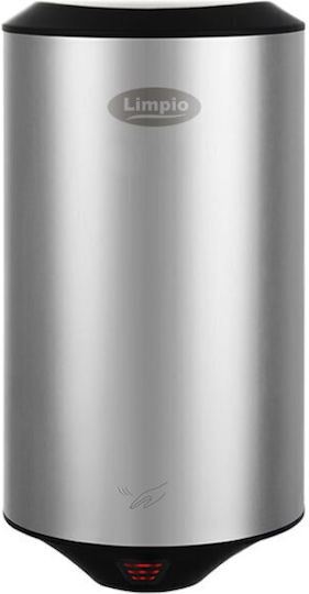 Limpio Uscător De Mâini Inox Cu Senzor Gri 1.21kW HD2805