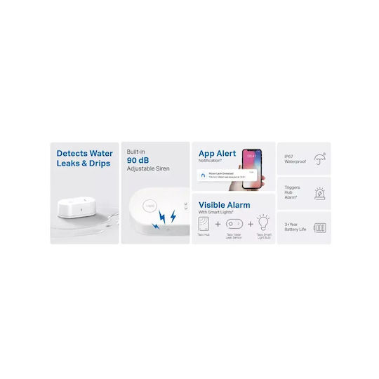 TP-LINK Tapo T300 Tapo T300 Детектор За Наводнения