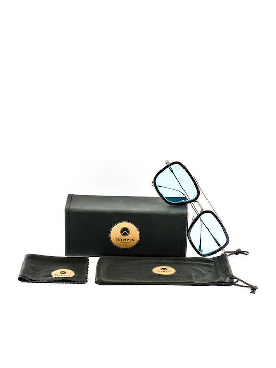 Olympus Sunglasses Gold Sunglasses With Metallic Frame Olympus Sunglasses Gold Sunglasses With Metallic Frame
