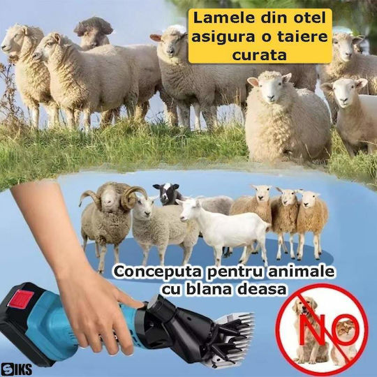 Mașină de Tuns cu Baterie 550W