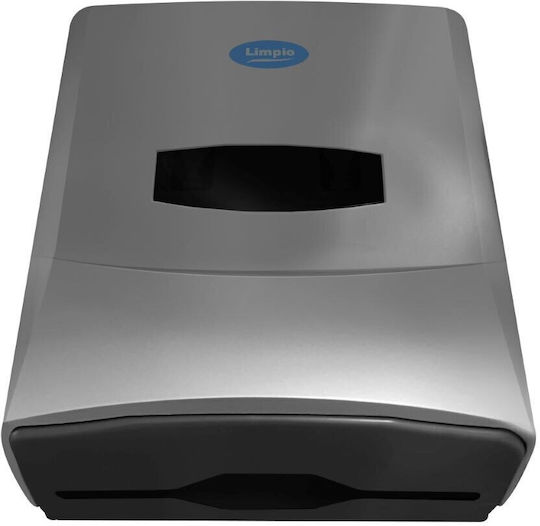 Limpio Z-fold Towel Dispenser Limpio Dp1200zs2 Abs Plastic Silver Multicolor