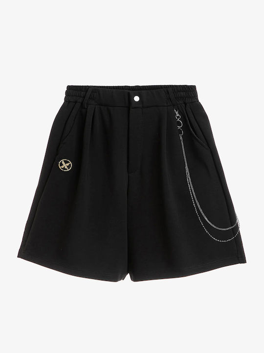 Mod Wave Movement Men's Bermuda Shorts Black