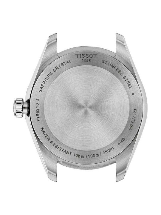 Tissot T-classic Ballade Womens Watch 34mm Battery with Silver Metal Bracelet