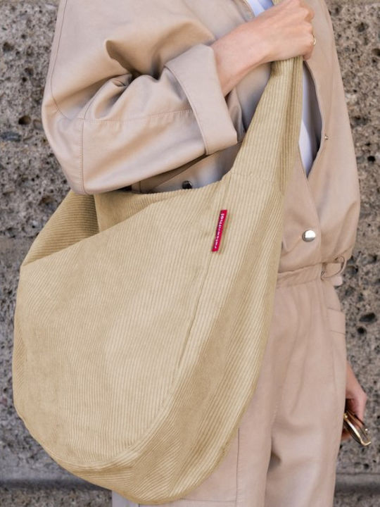 Women's Beige Shoulder Bag