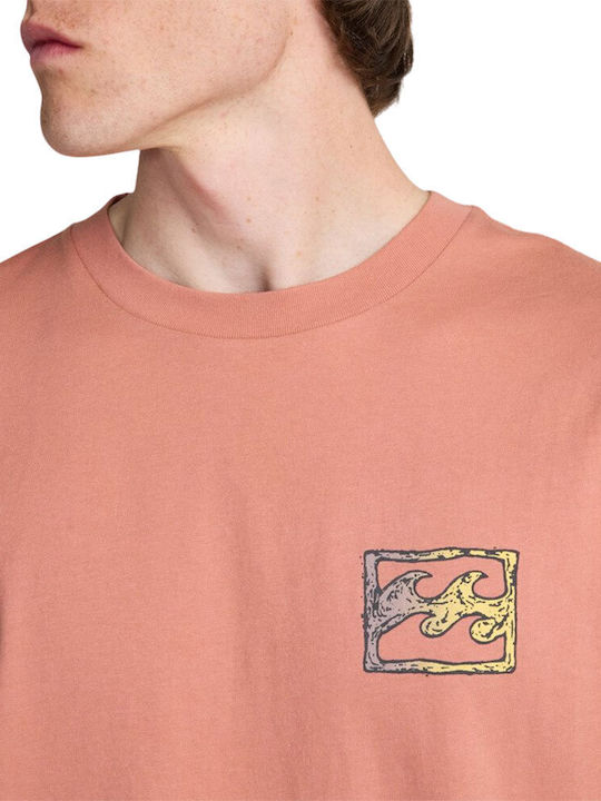 Crayon Wave Tricou Ash Rose
