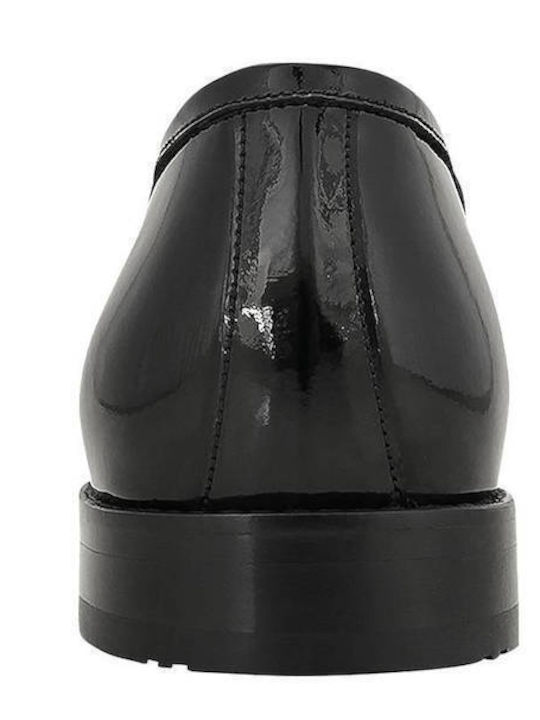 Montel Men's Leather Loafers Black