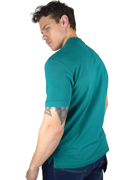Herrenblusen Polo Petrol Blau