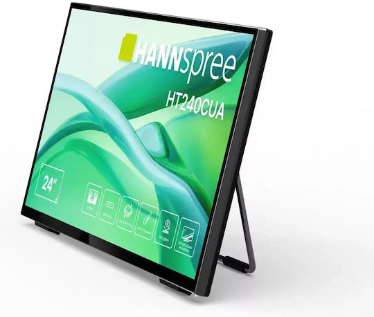 HannSpree VA Touch Φορητό Monitor 23.8" FHD 1920x1080