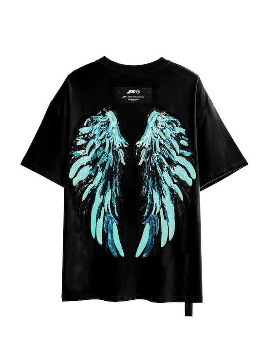 Mod Wave Movement T-shirt Black