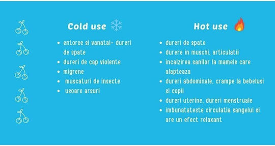 Bocioland Dots Termofor Cu Sâmburi De Cireșe