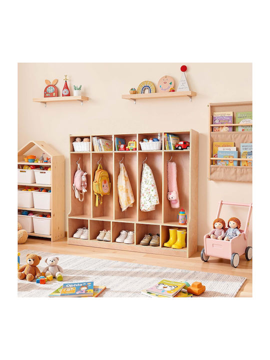 Wooden Wall Cabinet Brown