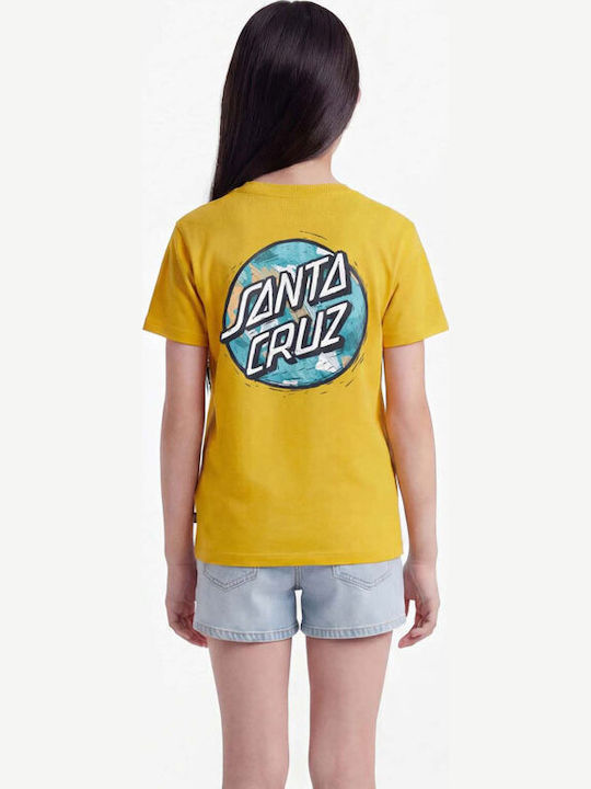 Kids T-shirt Mustard