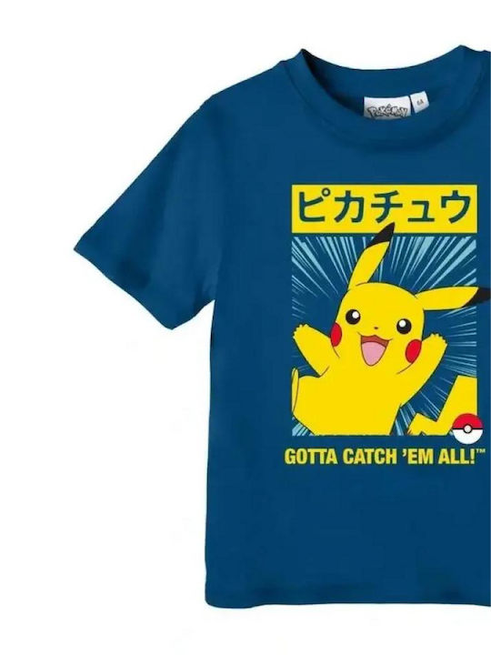 Παιδική Μπλούζα Κοντομάνικη Ρουά Pikachu Action