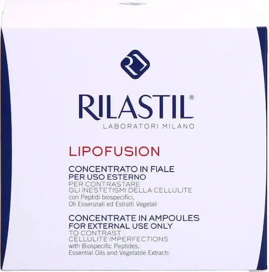 Cellulite Serum In Ampoules Rilastil Lipofusion 10× 7.5 Ml
