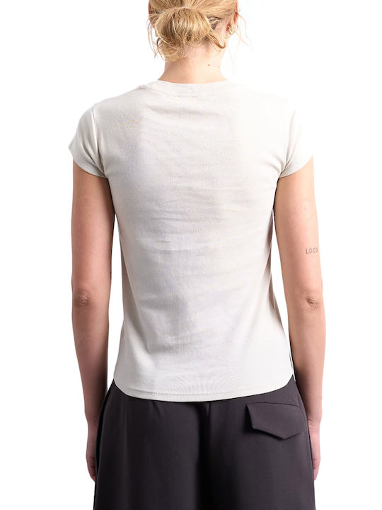 Topshop T-Shirt Μπεζ