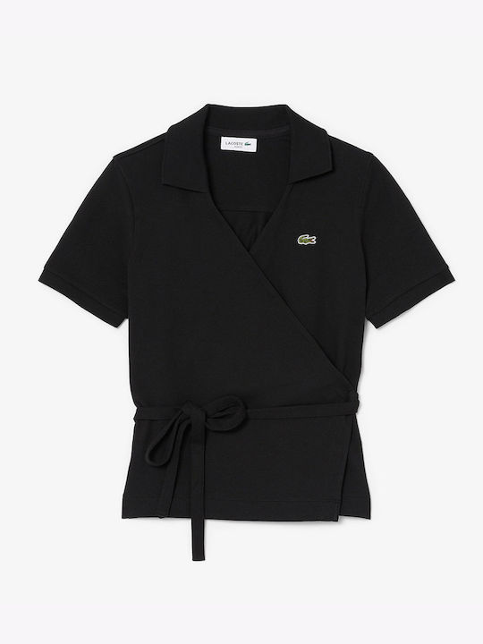 Γυναικεία Polo Μπλούζα Κοντομάνικη Black