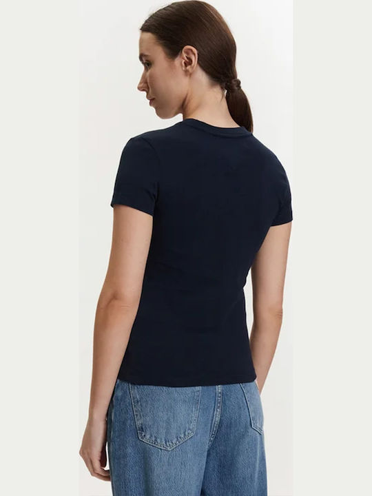 Tommy Hilfiger Damen T-shirt Dunkelblau