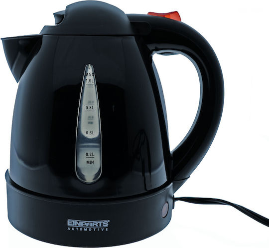Einparts Elektrischer Wasserkocher 24V 1L Wasserstandsanzeige Auto Camper