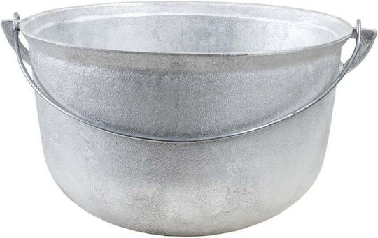 Aluminum Food Cauldron 7l Capacity Round Bottom Ext 8063