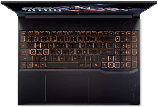 Acer Nitro V16 AI 16" IPS FHD+ 180Hz (Ryzen AI 300 Series-7 350/16GB/500GB SSD/GeForce RTX 5050/W11 Pro) (Международен Английски Език Клавиатура)