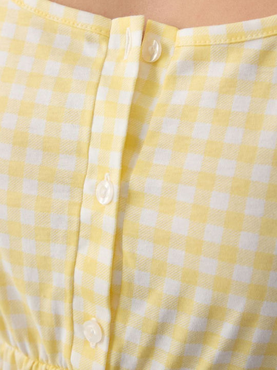 Minerva Summer Women's Nightgown Yellow Soft