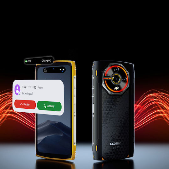 Egoboo Panther 2 Dual SIM (4/128GB) Ανθεκτικό Smartphone Μαύρο