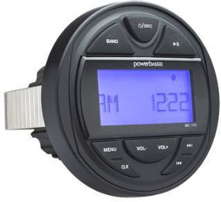 PowerBass Sistem Audio pentru Barcă 25W cu Bluetooth / AUX / USB Negru