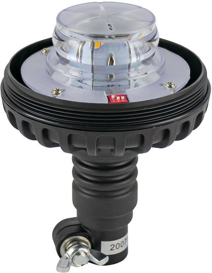 JBM Far Auto LED 12 / 24V Impermeabil cu Portocaliu Iluminare