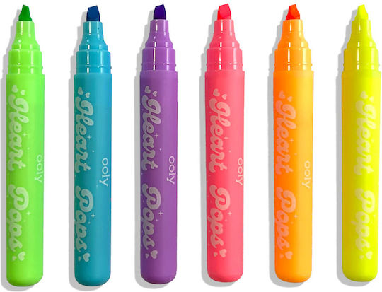 Ooly Drawing Markers Neon Set 6 Colours