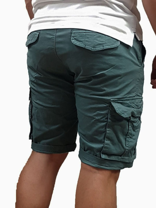 Rebase Herren Cargo Shorts Petrol