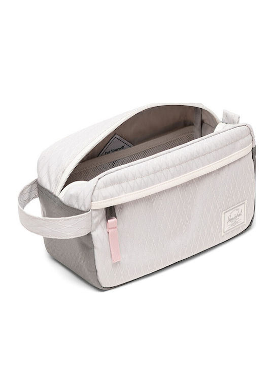 Herschel Chapter Travel Kit Vapor Diamond Charcoal Gray